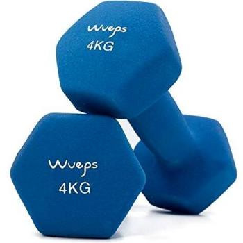 Wueps™ | Pesas y Mancuernas de Neopreno Disponibles en 2Kg/ 3Kg/ 4Kg/ 5Kg/