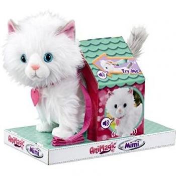Animagic Gatita Mimi Mimitos Interactiva con Sonidos y Cola Balanceante