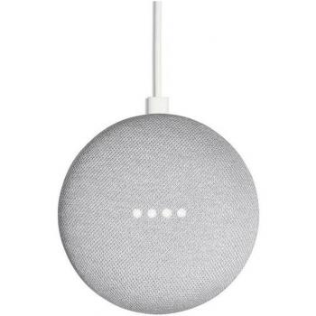 Google Home Mini Smart Speaker - Chalk, Voice-Activated, WiFi b/g/n/ac, Bluetooth, 5V/1.8A
