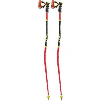 Bastones de Esquí Leki WCR GS 3D Rojos 135 cm Unisex