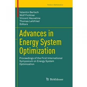 Advances in Energy System Optimization: Proceedings of the first International Symposium on Energy System Optimization