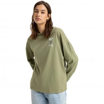 Camiseta de mujer Dune Explorer Roxy, camiseta de manga larga, marca Roxy