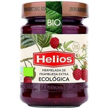 Helios Mermelada Extra Frambuesa Ecológica - 350 gr - [Pack de 12]