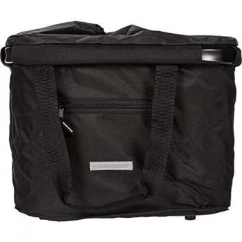 DeLux Bolsa Manillar Bluebird con Soporte QR Negro 35.9X