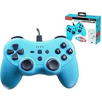 Mando controller para Nintendo Switch, con cable, Azul