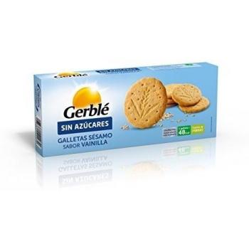 Galletas sésamo sabor vainilla sin azúcares gerblé 132 g