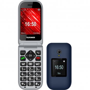 Telefunken S460 Senior Phone Móvil Libre Azul