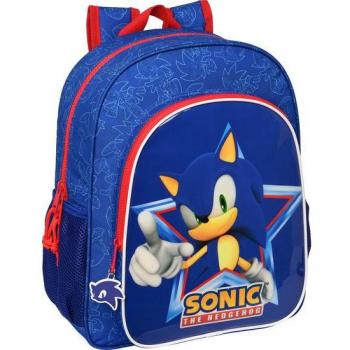 Mochila Junior Adaptable a Carro Sonic Let's Roll - Safta