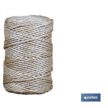 Bobina Sisal Pita 3 Cabos 750 Grs Natural