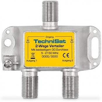 TechniSat - Ladrón para satélite de 2 vías