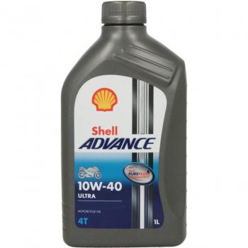 Royal Dutch Shell lubricantes 550044447 Shell Advance 4T Aceite de motocicleta, 10 W/40