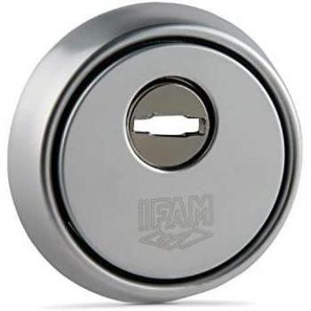 IFAM - Escudo es610cm. acabado cromo. ø64mm