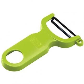 KUHN RIKON Pelador de Fruta y verdura Swiss, 10.7 cm, Verde, Plastic