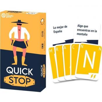Juego de Mesa Quick Stop - Edad Recomendada: 10 Años