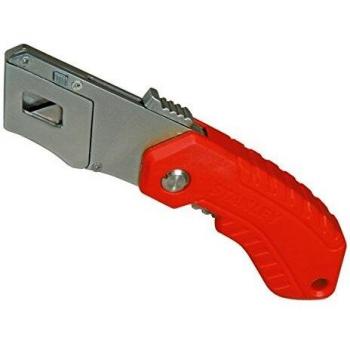 Stanley 0-10-243 - Cuchillo de seguridad autoretráctil y plegable, 160 mm