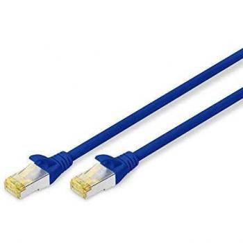 Cable de conexión CAT 6A S/FTP Digitus DK-1644-A-0025/B 0,25 m Azul