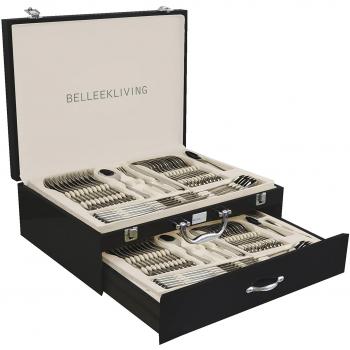 Belleek Pottery 8935 Occasions Cutlery Set, Stainless Steel, Silver, 45 x 45 x 30 cm