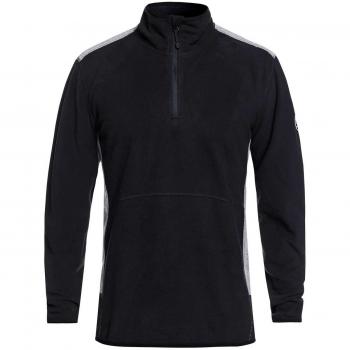Quiksilver Aker Polar Media Cremallera Hombre, Hombre, EQYFT03784, Negro, FR : S