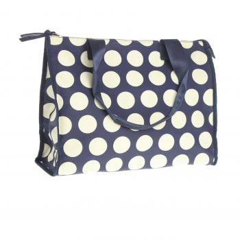 VENCA Bolso asas reforzadas mujer by VencaStyle - 014171,AZUL MARINO/CRUDO,UNICA