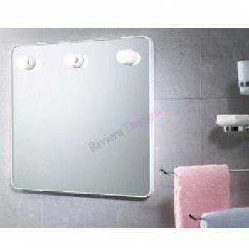 Gedy - Espejo 55X55 Con Luces Blanco