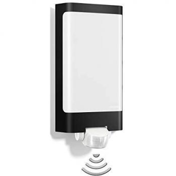 Lámpara de Exterior Steinel L 240 LED con Sensor de Movimiento Antracita, IP44, 3000K, 9.3W