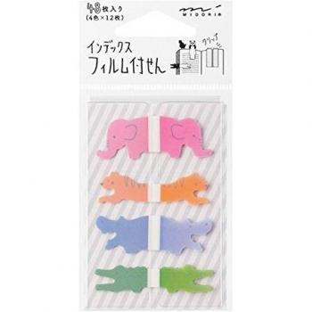 Midori Sticky Notes Safari - 48 piezas