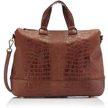 SILVIO TOSSI - Swiss Label Bolso asa de mano Marrón