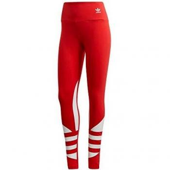 adidas Lrg Logo Tgh Mallas, Mujer, Rojo