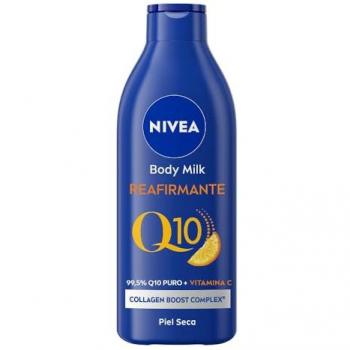 Leche Corporal Reafirmante Nivea Q10+ con Vitamina C para Piel Seca 400 ml