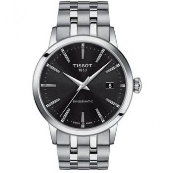 Tissot Classic Dream Swissmatic 42mm Men's Watch - Automatic, Black Dial, Stainless Steel Case, Water Resistant, One Size