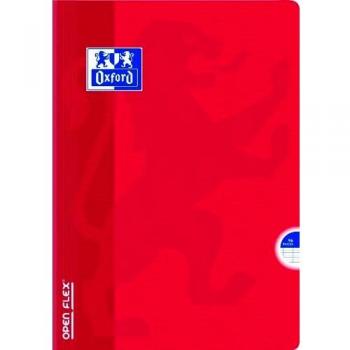 Cuaderno Oxford Open Flex 24 x 32 cm, 96 páginas, grandes cuadros Seyés