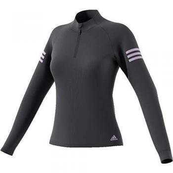 adidas Club Midlayer Sudadera, Mujer, grisei/Matpur, L
