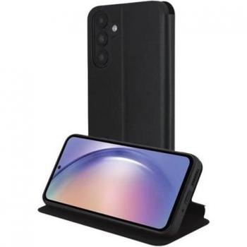 Funda Folio Negra con Función Soporte para Samsung Galaxy A54 5G