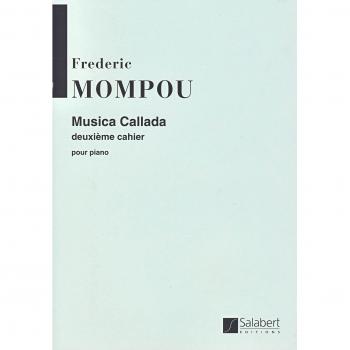 Frederic Mompou: Musica Callada - Book Two. Partituras para Piano