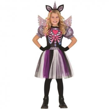 Disfraz de Unicornio Oscuro para Niña - Guirca