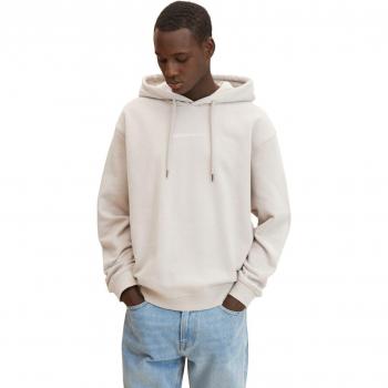 Sudadera Hombre Tom Tailor 1033580 - Color Crema - Con Capucha