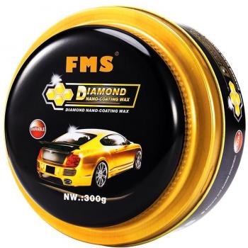 FMS Paste Wax Ultra Brillo Pasta de Cera de Carnaúba Cera para coche, 300g