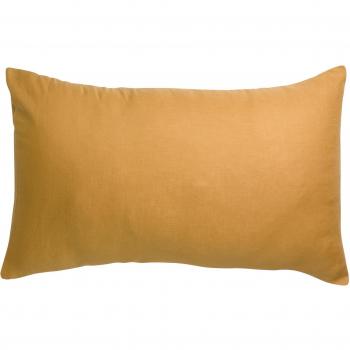 Funda de Almohada de Algodón Stonewashed Ocre 50 x 75 cm Vivaraise Zeff