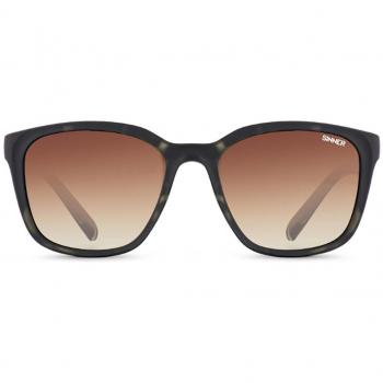 Sinner Brooks SISU-858-34-30 Men's Sunglasses Tortoiseshell Size 54/Cx Matte Dual Olive Tort Gradient Brown Cx/CAT3 Unisex