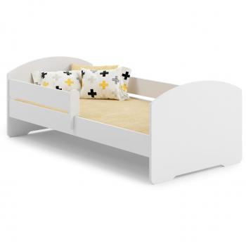 Cama infantil Viking Choice con valla y colchón - 160x80 cm
