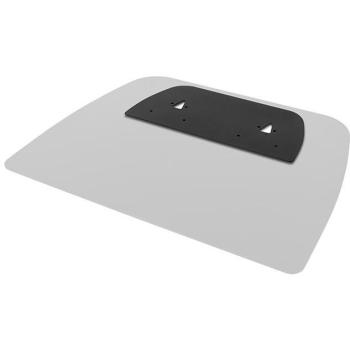 Soporte de TV B-Tech BT4002-TCC/B, accesorio de montaje en negro, dimensiones 510 mm x 233,5 mm