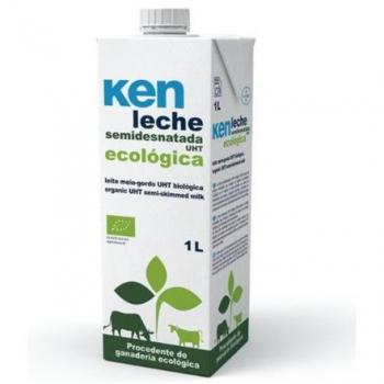 Leche Semidesnatada Ecológica BIO 1L KEN