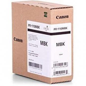 Canon PFI110MBK adecuado para IPF2000 Tinta negro mate 2363C001 160ml