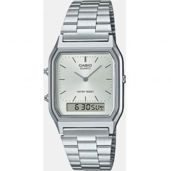 Casio Vintage AQ-230A-7AMQYES Silver Digital Watch