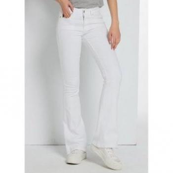 Lois para mujer. Pantalón Caja Baja - Flare blanco