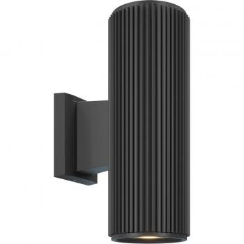 Aplique de Exterior Maytoni Rando, 2 luces, color negro, IP54