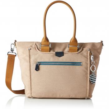 Kipling - Life Saver Small, Bolsos totes Mujer, Beige