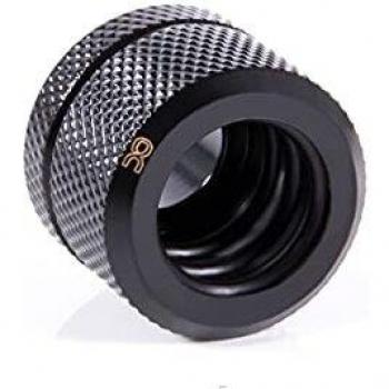 Alphacool Eiszapfen 14mm Black Hard Tube Compression Fitting