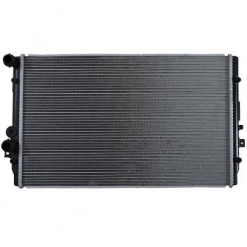 Radiador de refrigeración del motor NRF 58334 - Radiador de aluminio, compatible con múltiples modelos de vehículos, diseño optimizado para una mejor disipación del calor, fácil instalación, alta resistencia a la corrosión y fugas