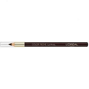 L'Oréal Paris Color Riche Le Khol Lápiz de Ojos, Tono 102 Pure Expresso - paquete de 6